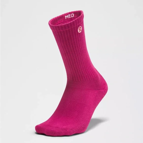 Lululemon Unisex Daily Essential Crew Socks 3 Pack - Picture 4 of 7
